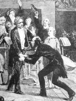 Berlioz und Paganini (1838)